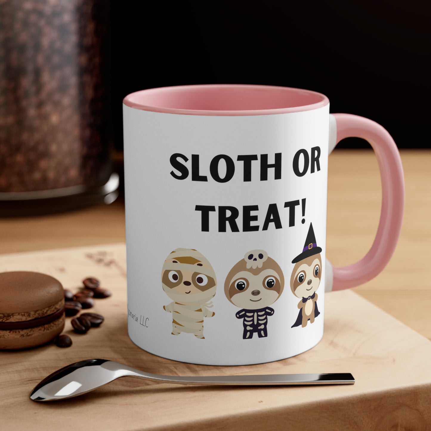 Accent Coffee Mug, 11oz Sloth or Treat