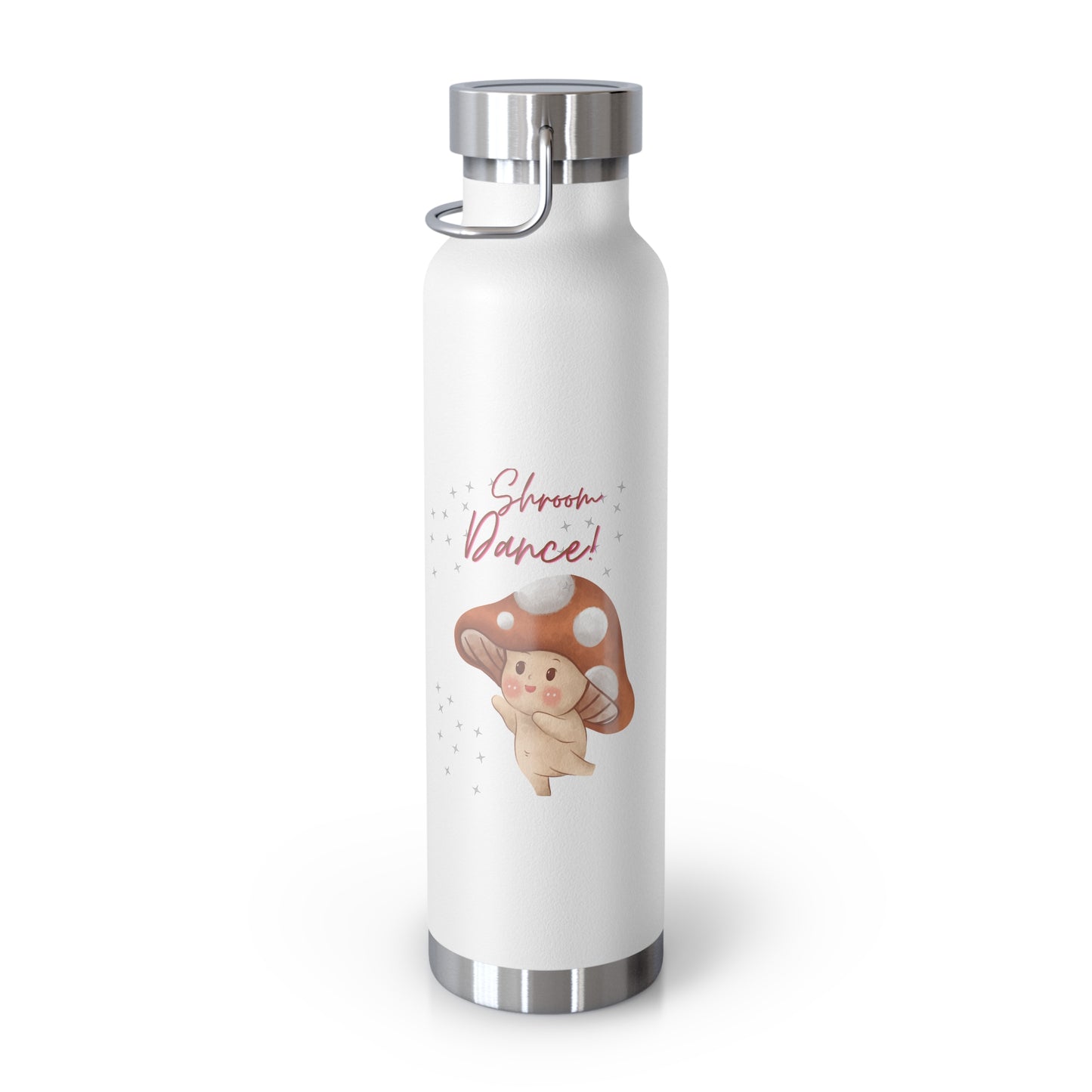 Copper Vacuum Insulated Bottle, 22oz Shroom Dance