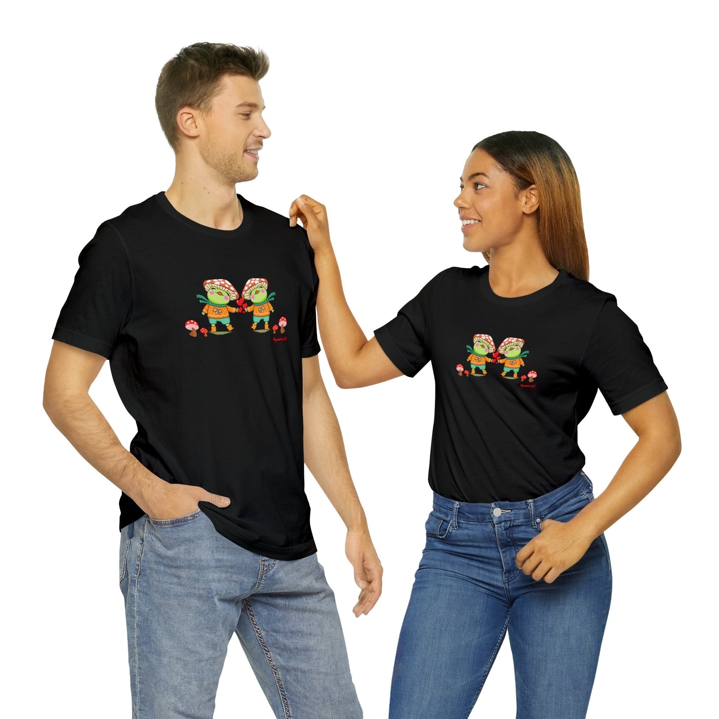 Unisex Jersey Short Sleeve Tee duo frog love