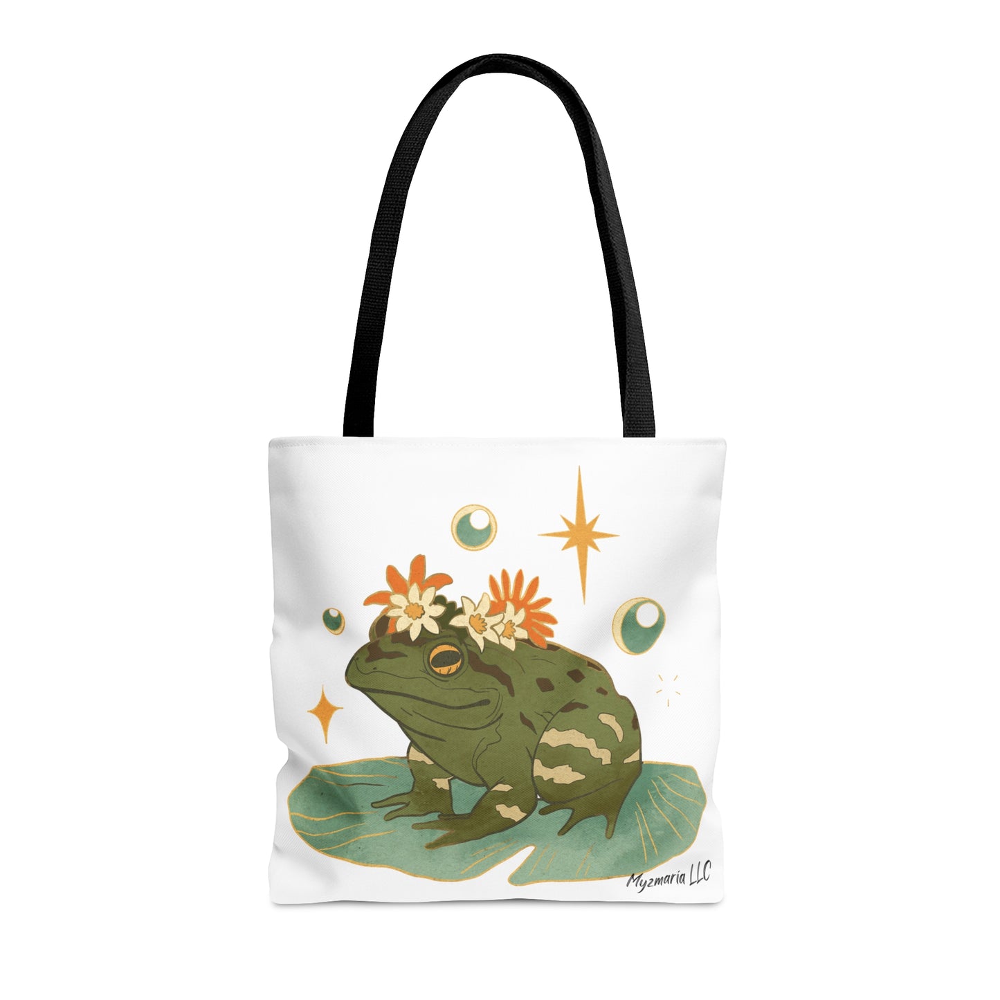 Tote Bag (AOP) Chill Pad Frog