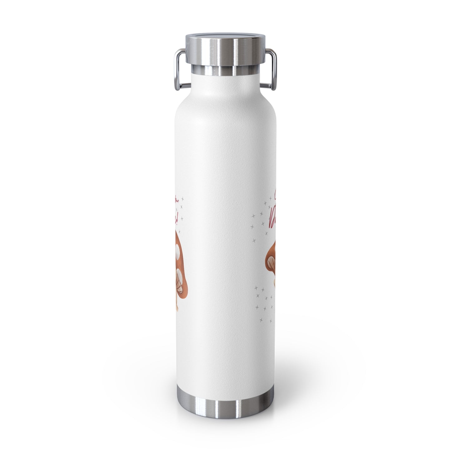 Copper Vacuum Insulated Bottle, 22oz Shroom Dance