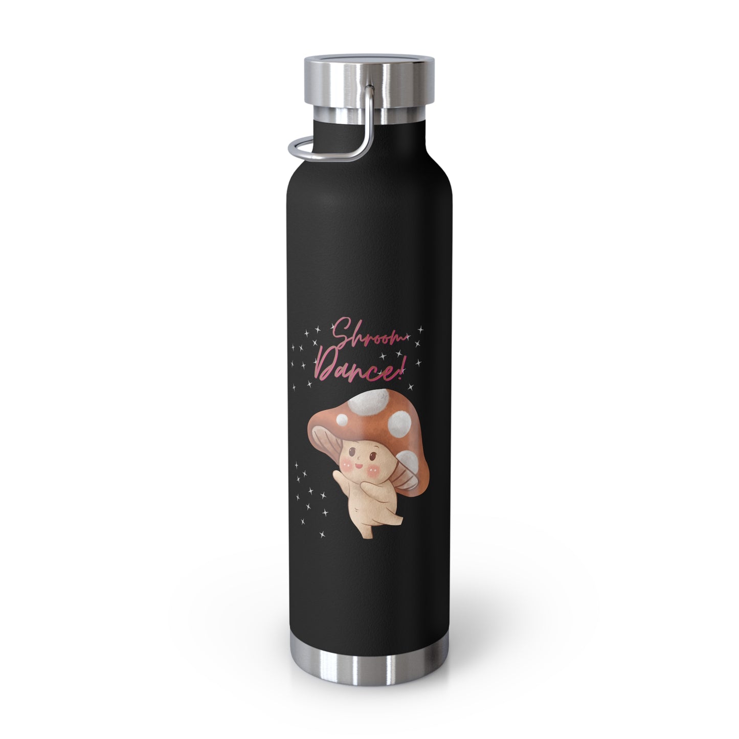 Copper Vacuum Insulated Bottle, 22oz Shroom Dance