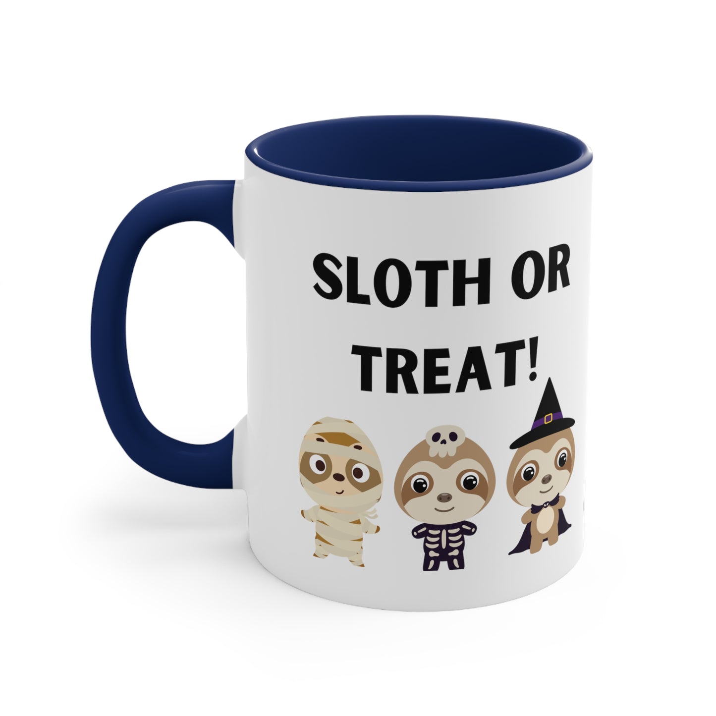 Accent Coffee Mug, 11oz Sloth or Treat