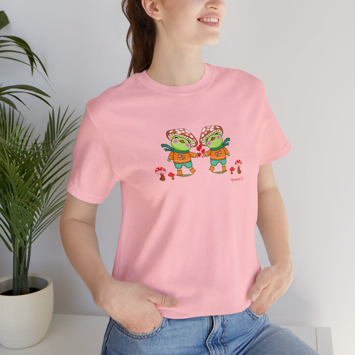 Unisex Jersey Short Sleeve Tee duo frog love