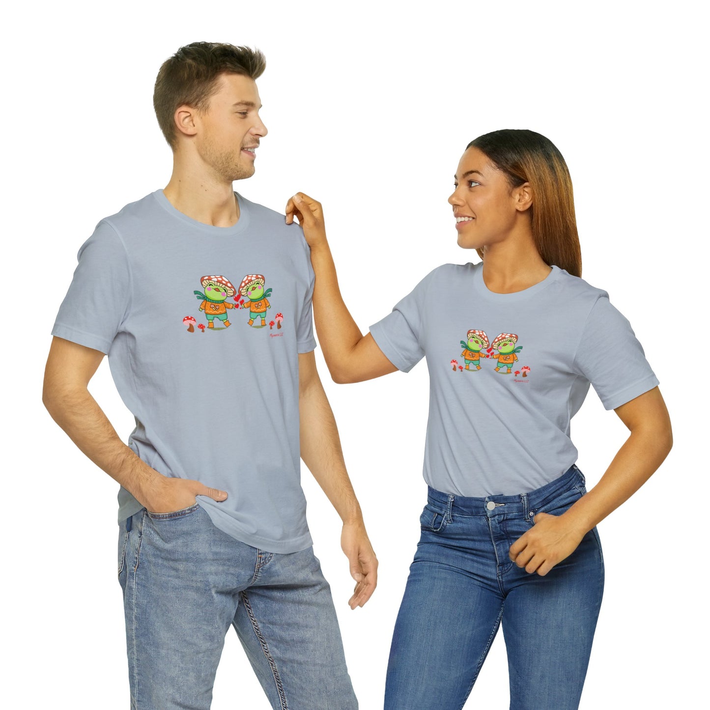 Unisex Jersey Short Sleeve Tee duo frog love