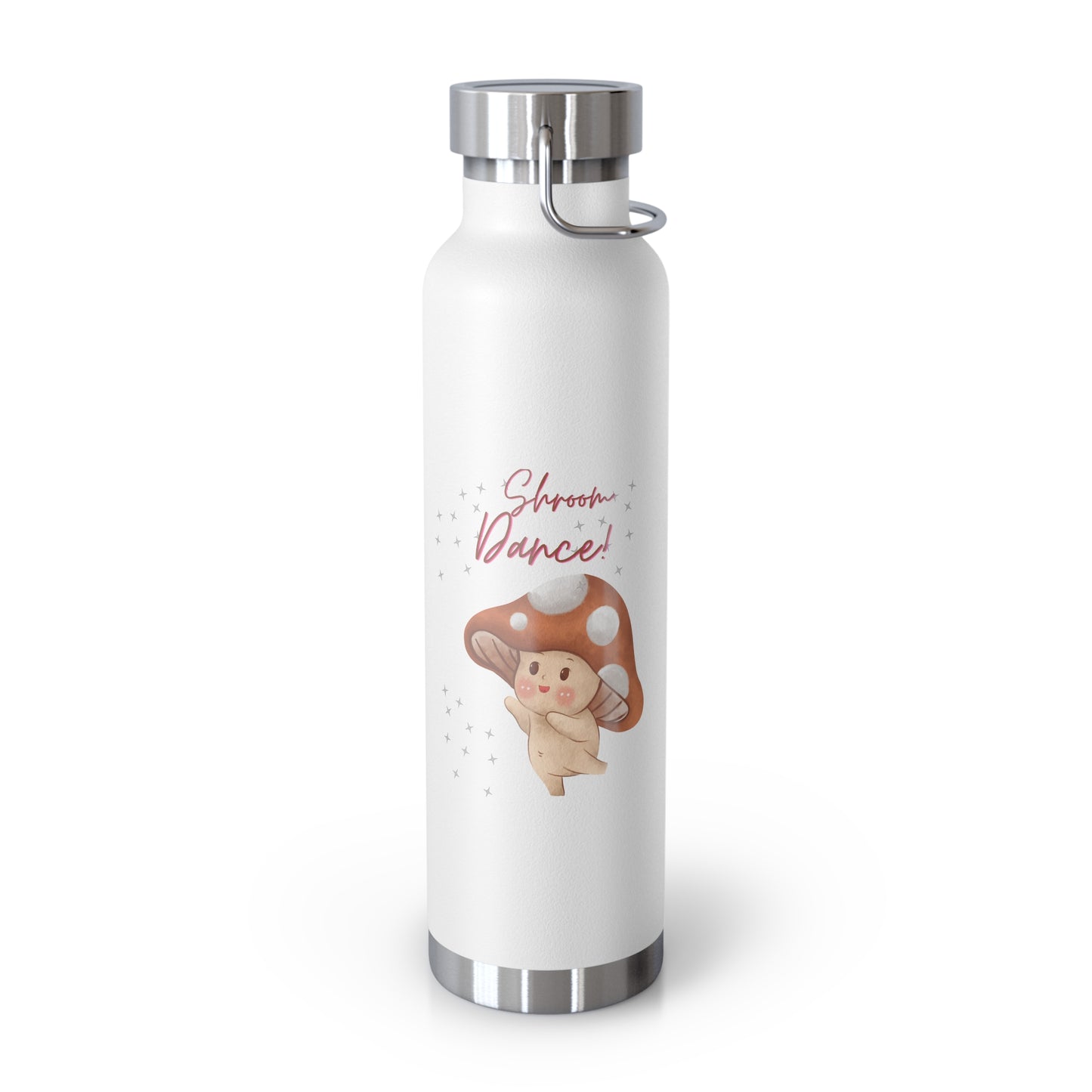 Copper Vacuum Insulated Bottle, 22oz Shroom Dance