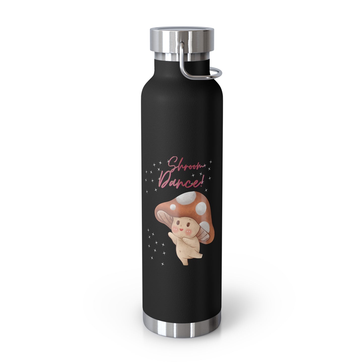 Copper Vacuum Insulated Bottle, 22oz Shroom Dance