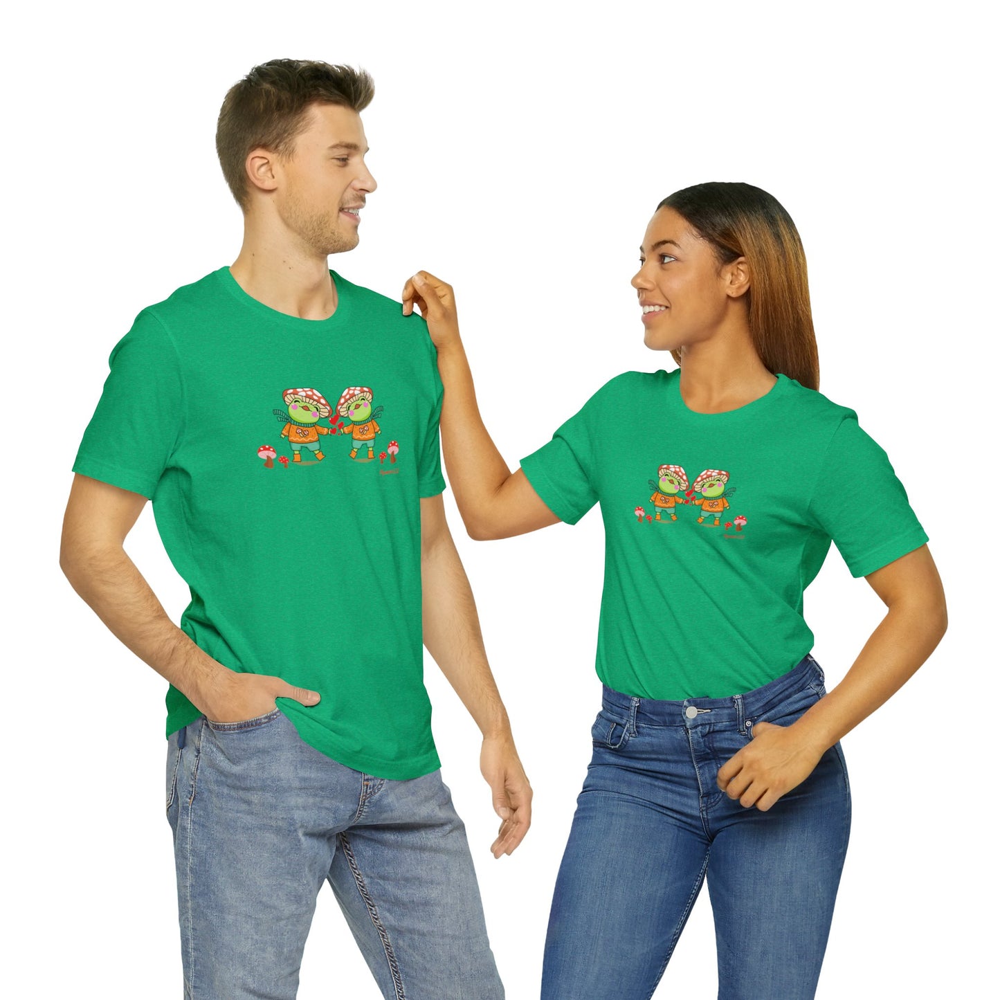 Unisex Jersey Short Sleeve Tee duo frog love