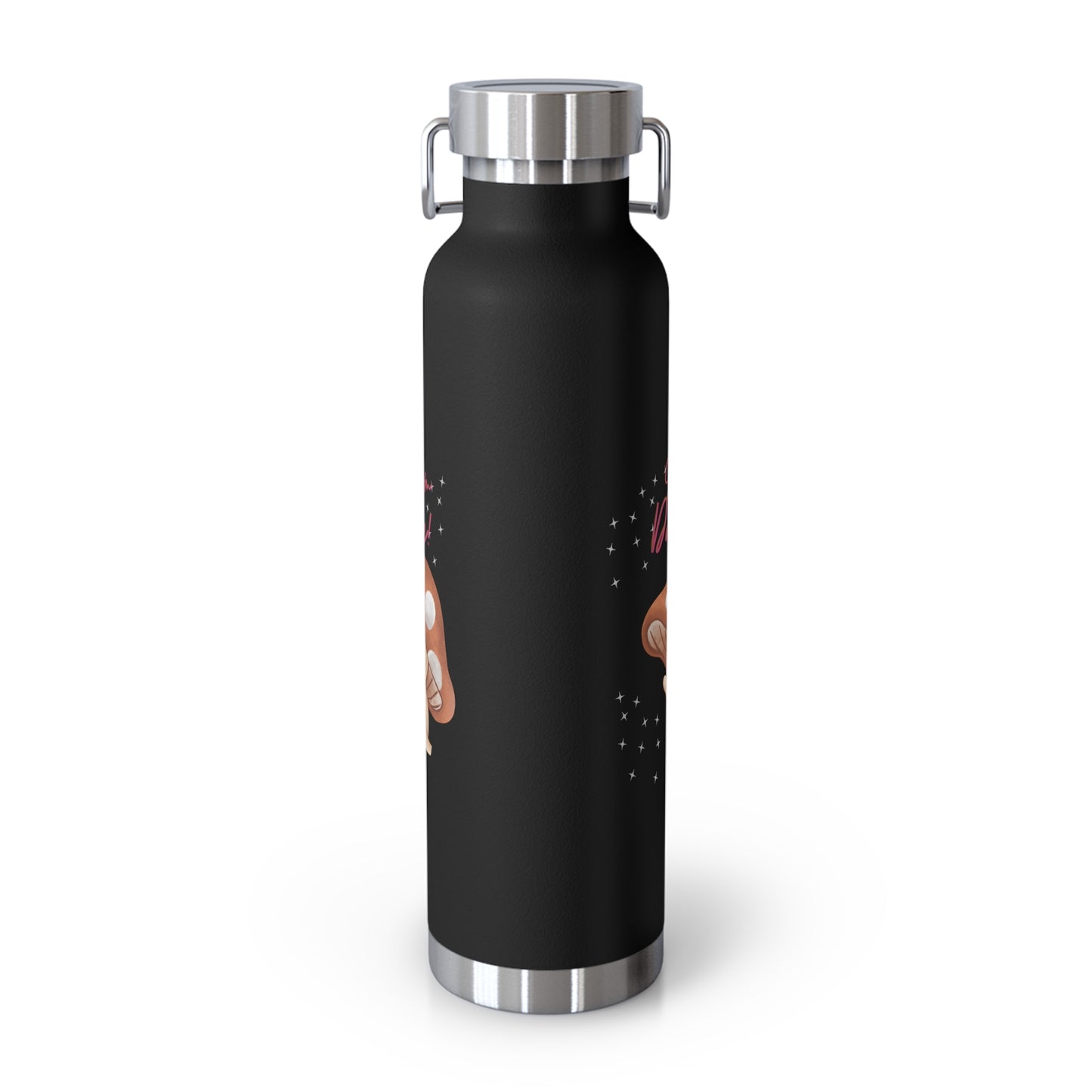 Copper Vacuum Insulated Bottle, 22oz Shroom Dance