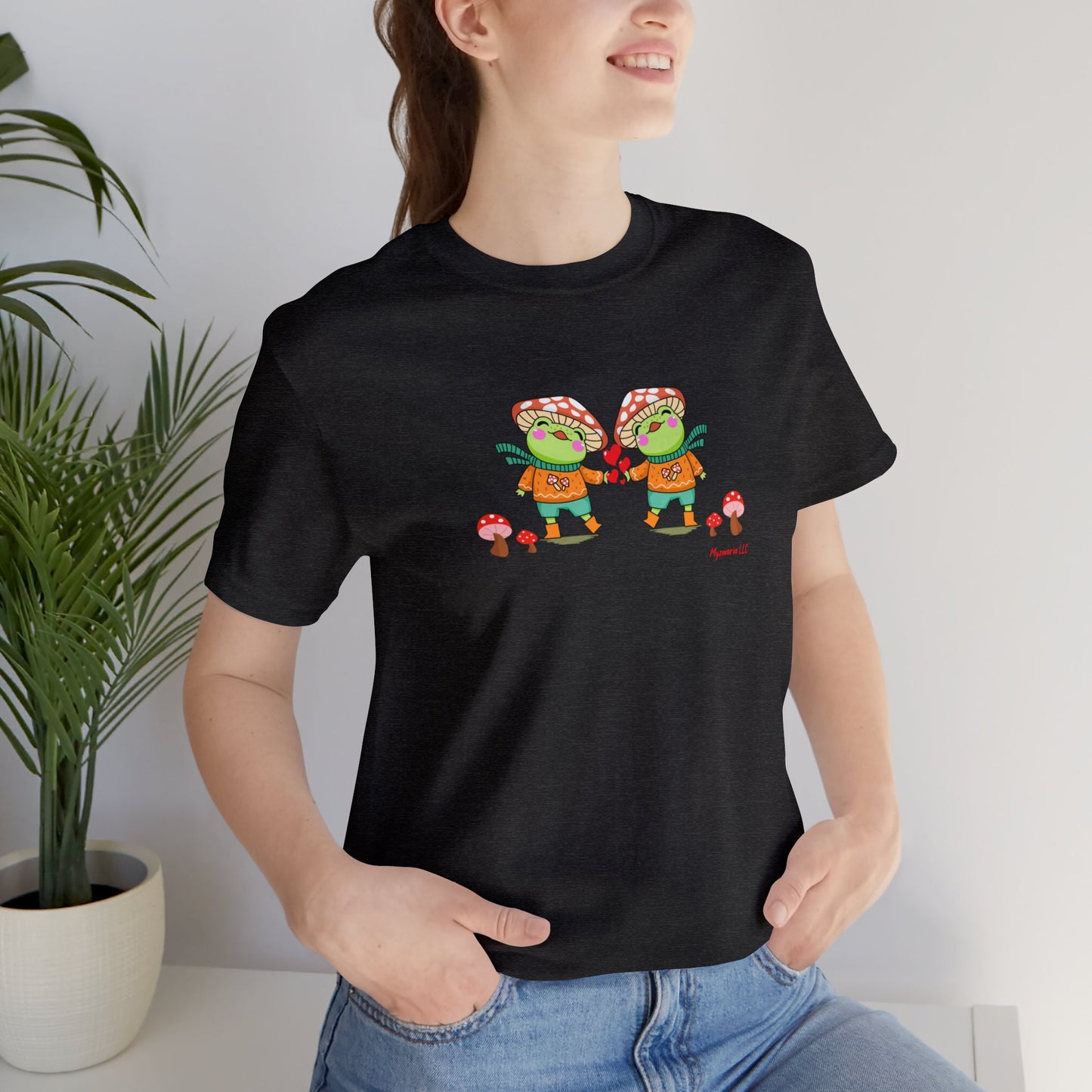 Unisex Jersey Short Sleeve Tee duo frog love