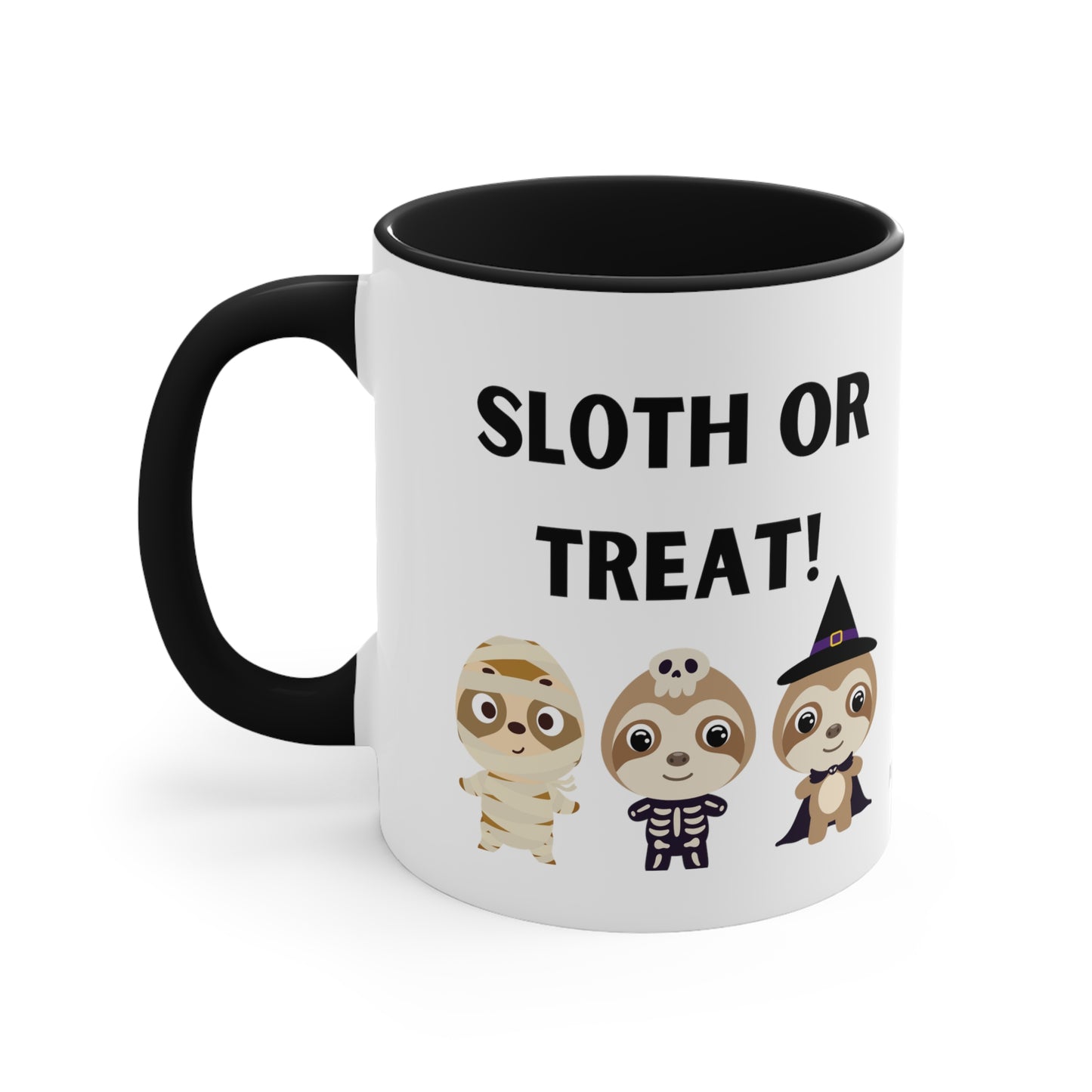 Accent Coffee Mug, 11oz Sloth or Treat