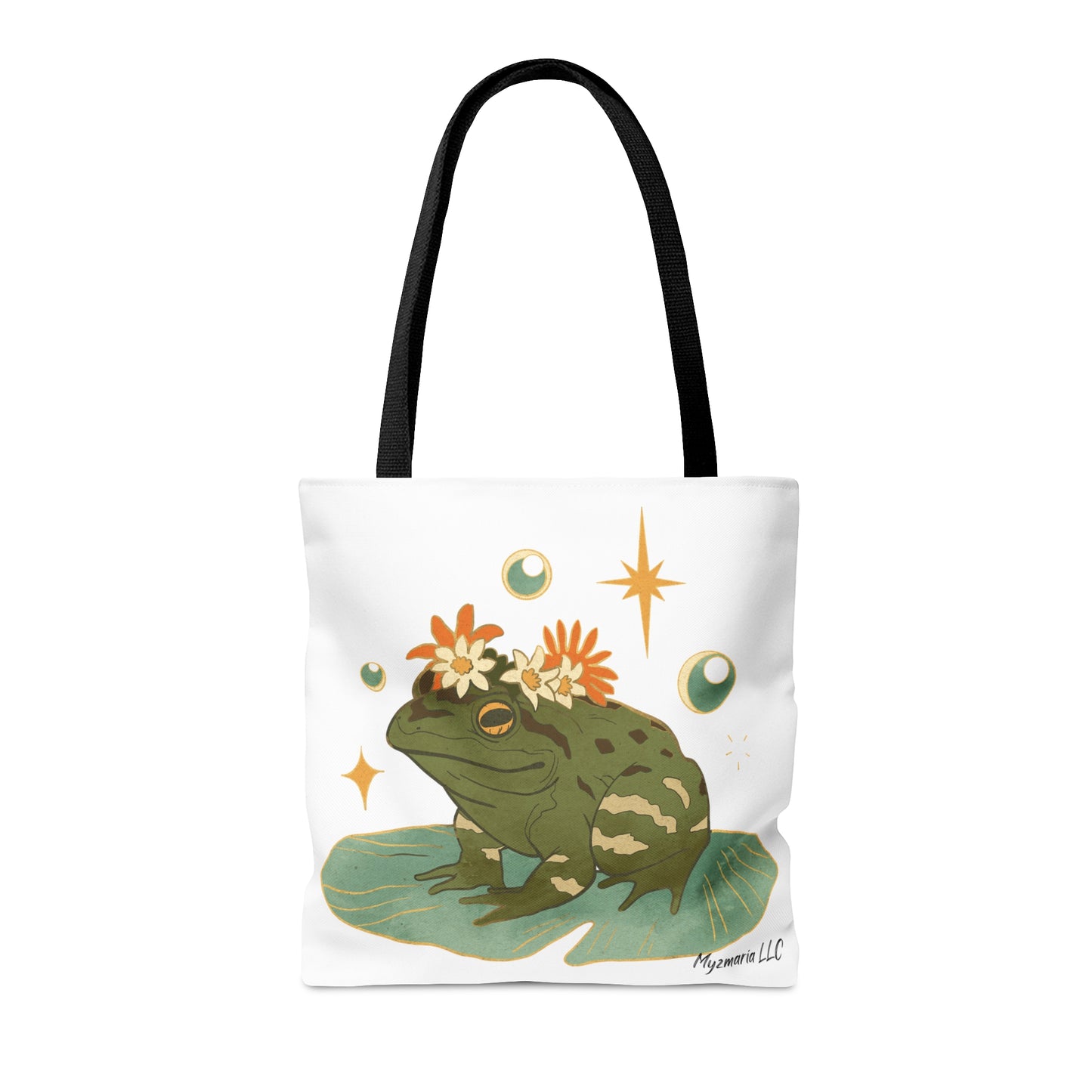 Tote Bag (AOP) Chill Pad Frog