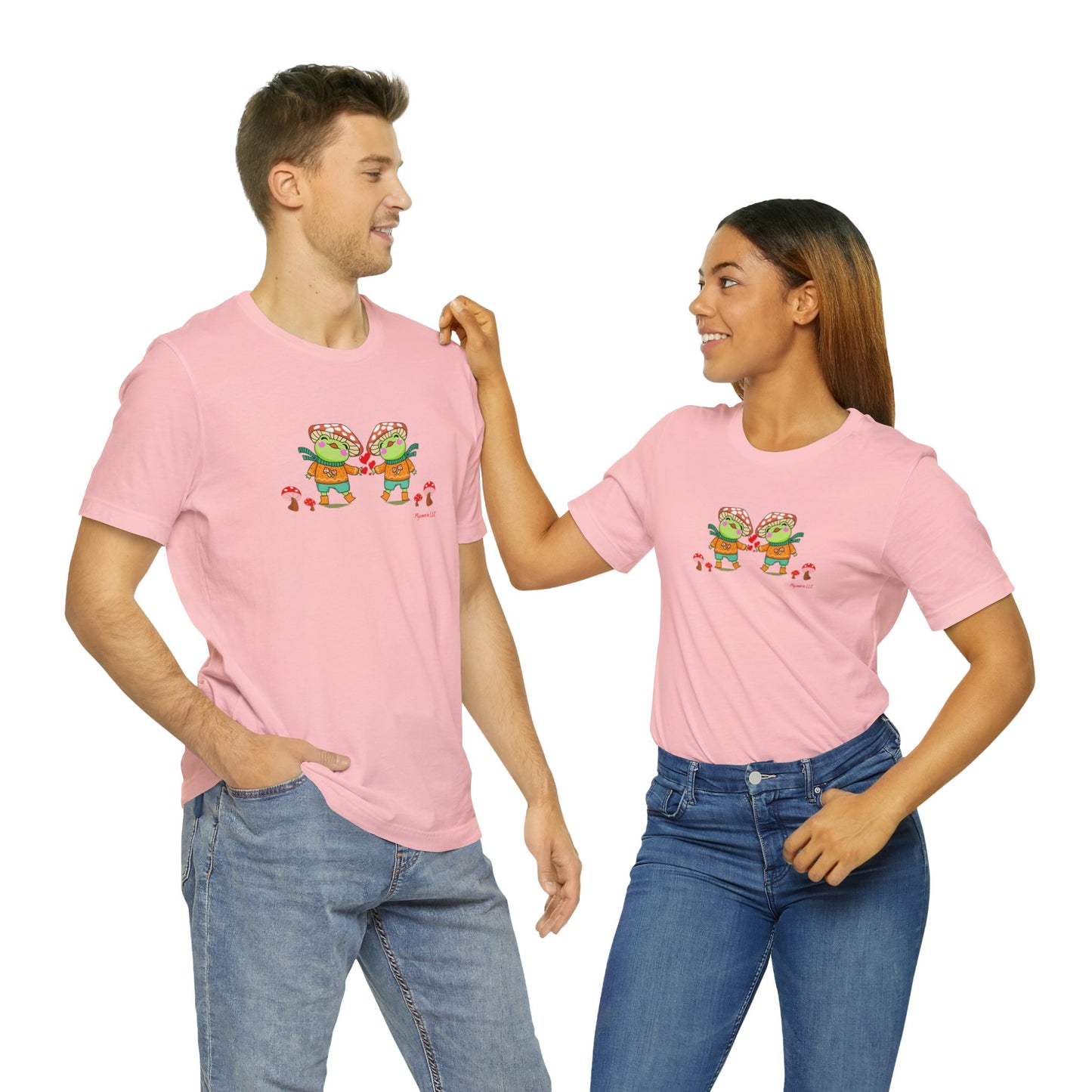 Unisex Jersey Short Sleeve Tee duo frog love