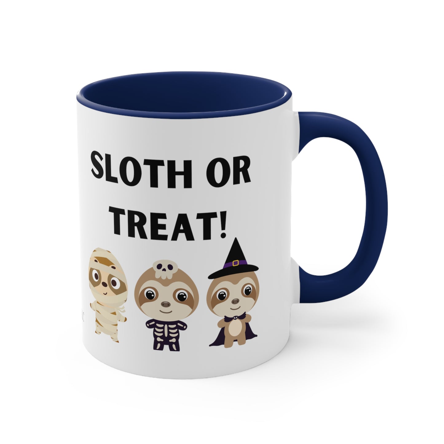 Accent Coffee Mug, 11oz Sloth or Treat