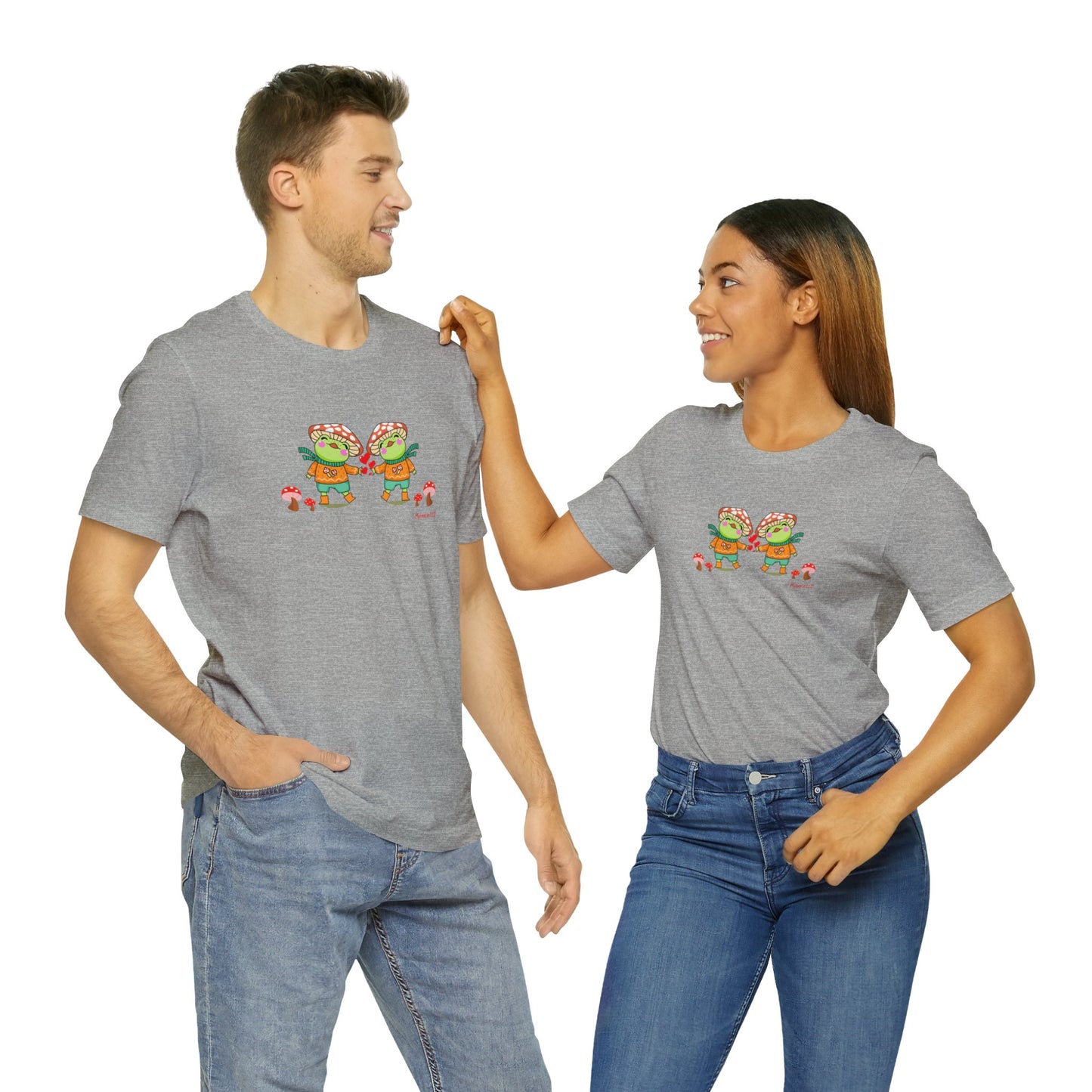 Unisex Jersey Short Sleeve Tee duo frog love