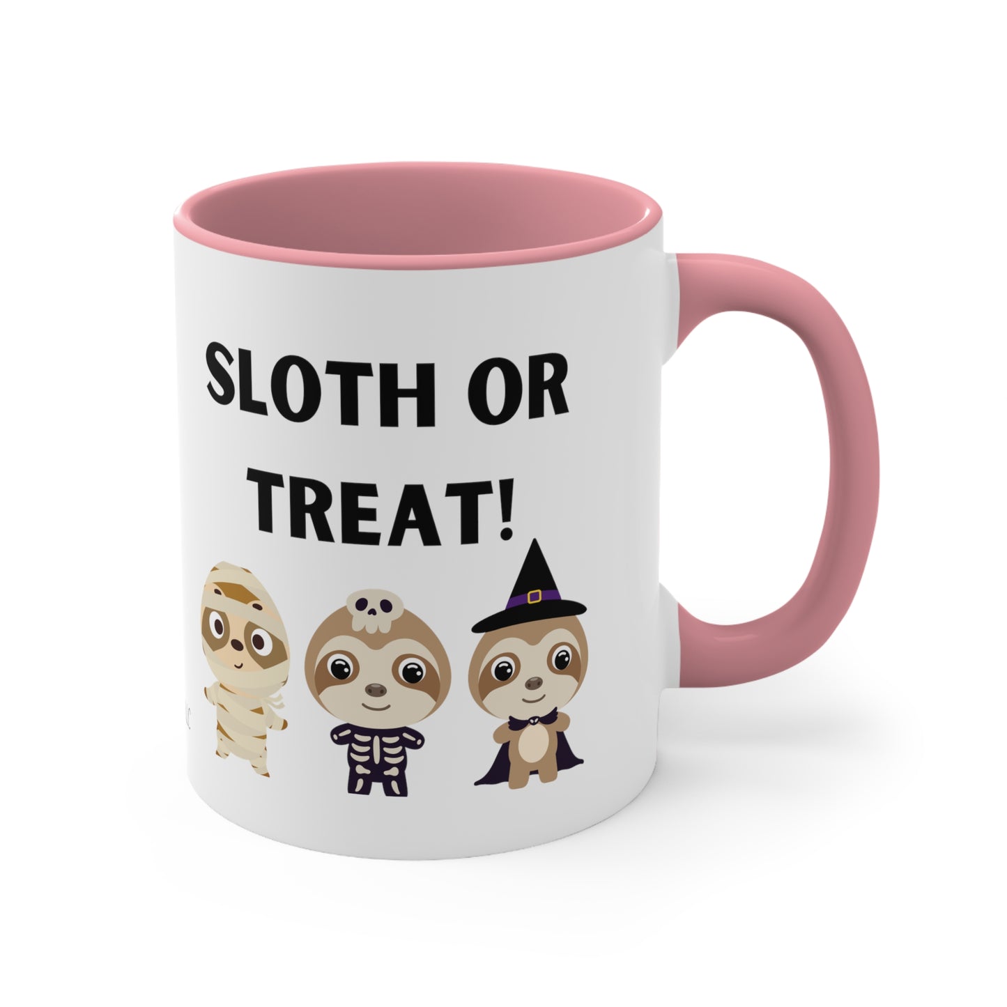 Accent Coffee Mug, 11oz Sloth or Treat