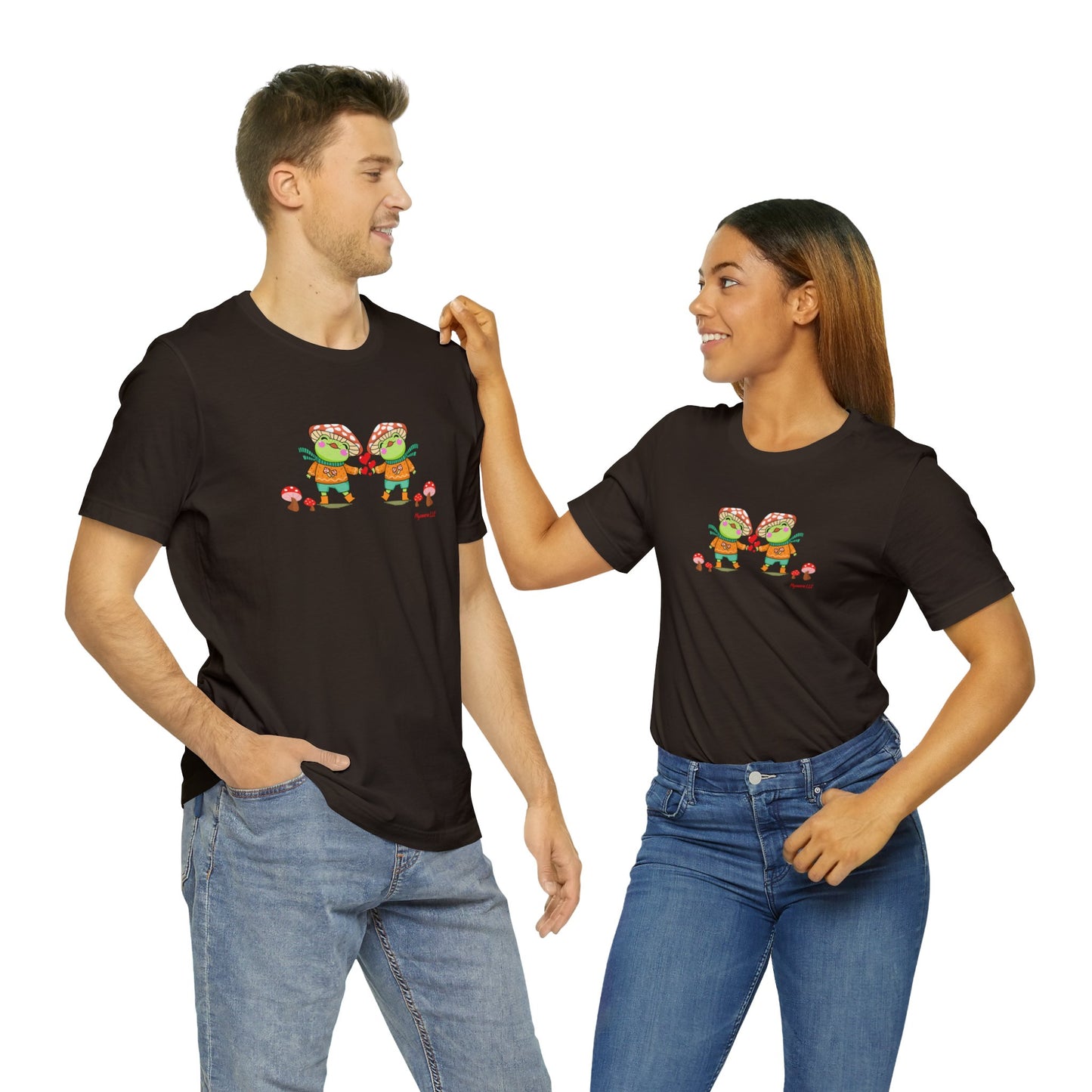 Unisex Jersey Short Sleeve Tee duo frog love