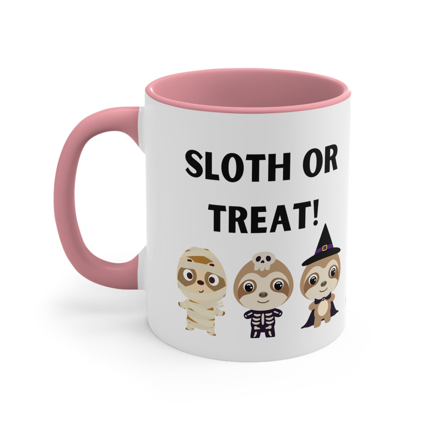 Accent Coffee Mug, 11oz Sloth or Treat