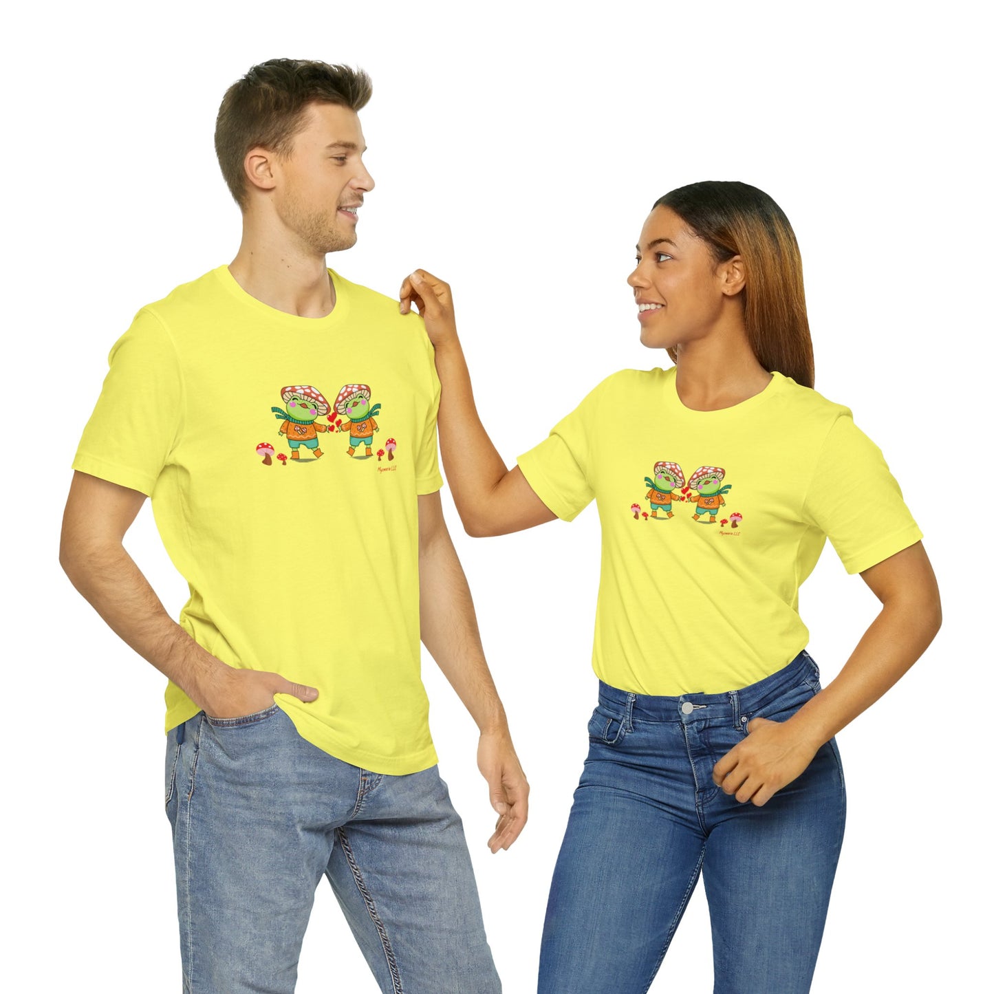 Unisex Jersey Short Sleeve Tee duo frog love