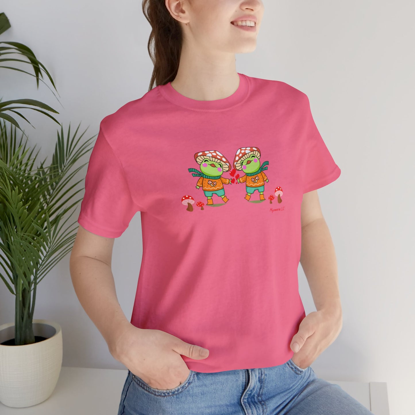 Unisex Jersey Short Sleeve Tee duo frog love